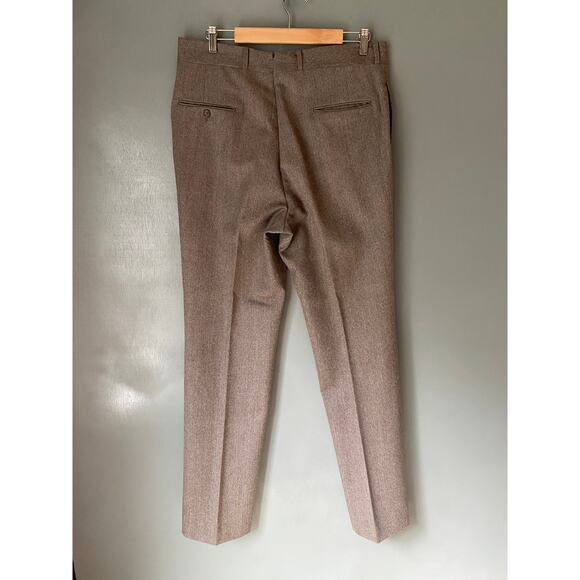 Vintage NORDSTROM 2 PIECE Men's 42 Trousers Sports Coat Wool Herringbone Classic - Picture 4 of 16